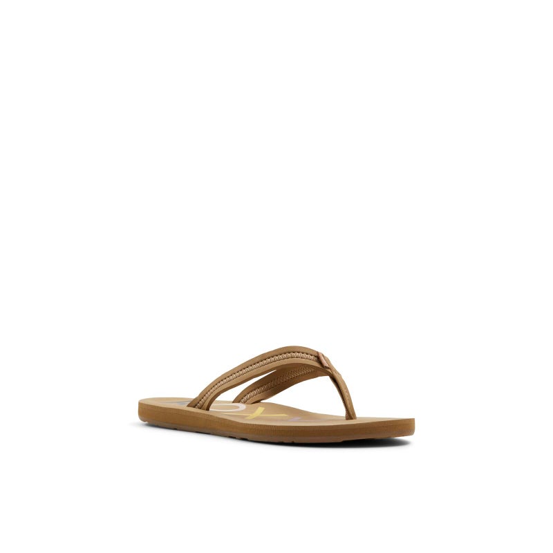 Roxy Women's VIsta III Flat Sandals, Open Beige, 11 - Image 2
